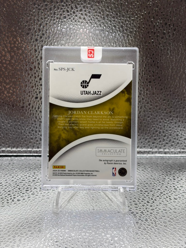 Jordan Clarkson 2024 Immaculate Sophisticated Signatures 12/99