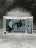 Stefon DIggs 2015 Finest Rookie Auto Patch Jumbo Puksar Refractor Mint 9